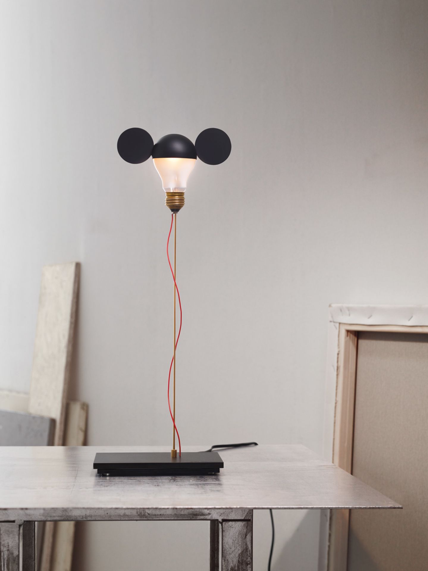 I Ricchi Poveri - Toto lampe de table rouge Ingo Maurer