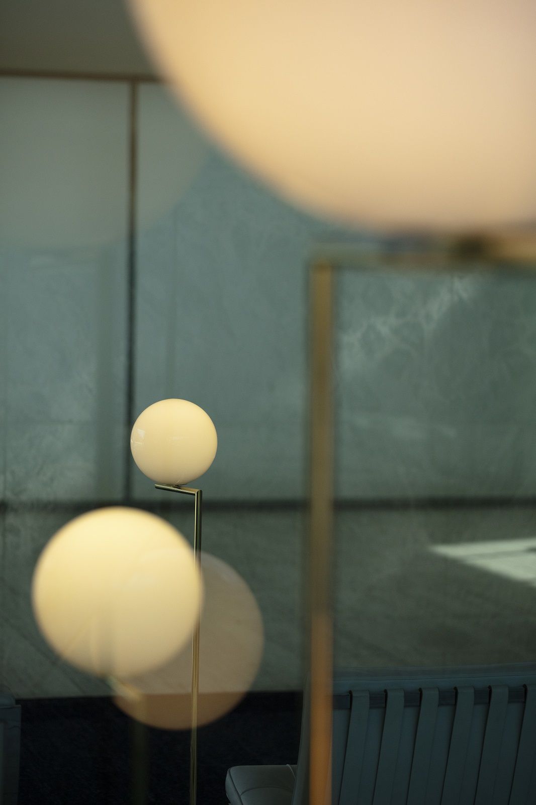 IC F1 Lampadaire Or 24 carats LIMITED EDITION Flos