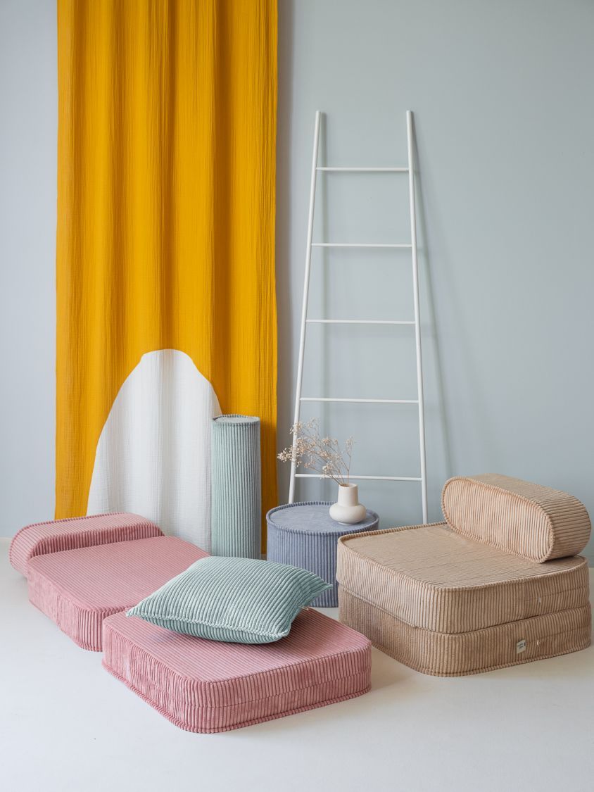 Fauteuil pliant pour enfants Wigiwama Pink Mousse