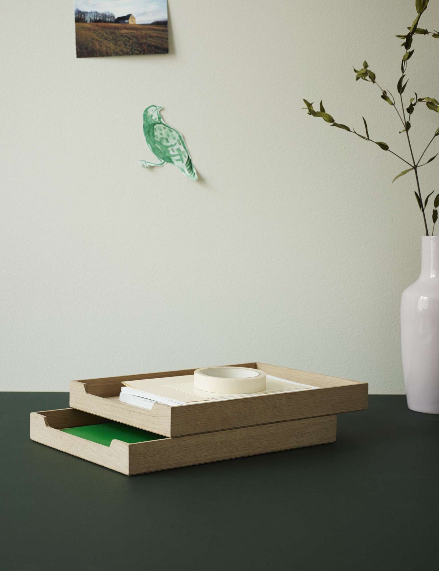 Nomad Letter Tray Porte-lettres Skagerak by Fritz Hansen OFFRE SPECIALE
