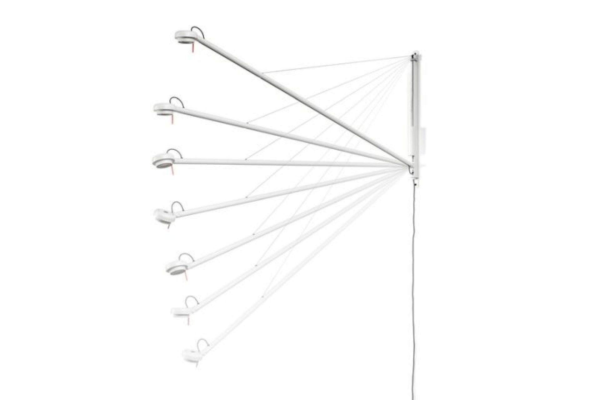 Fifty-Fifty Wall Lamp applique murale blanc crème Hay