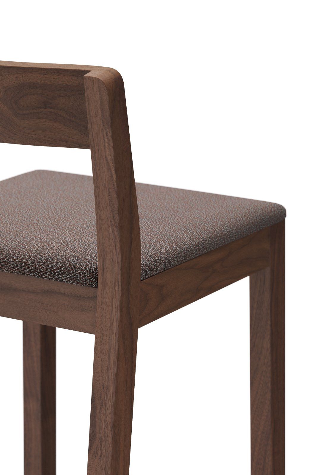 Sit tabouret de bar en bois avec coussin d'assise Zeitraum