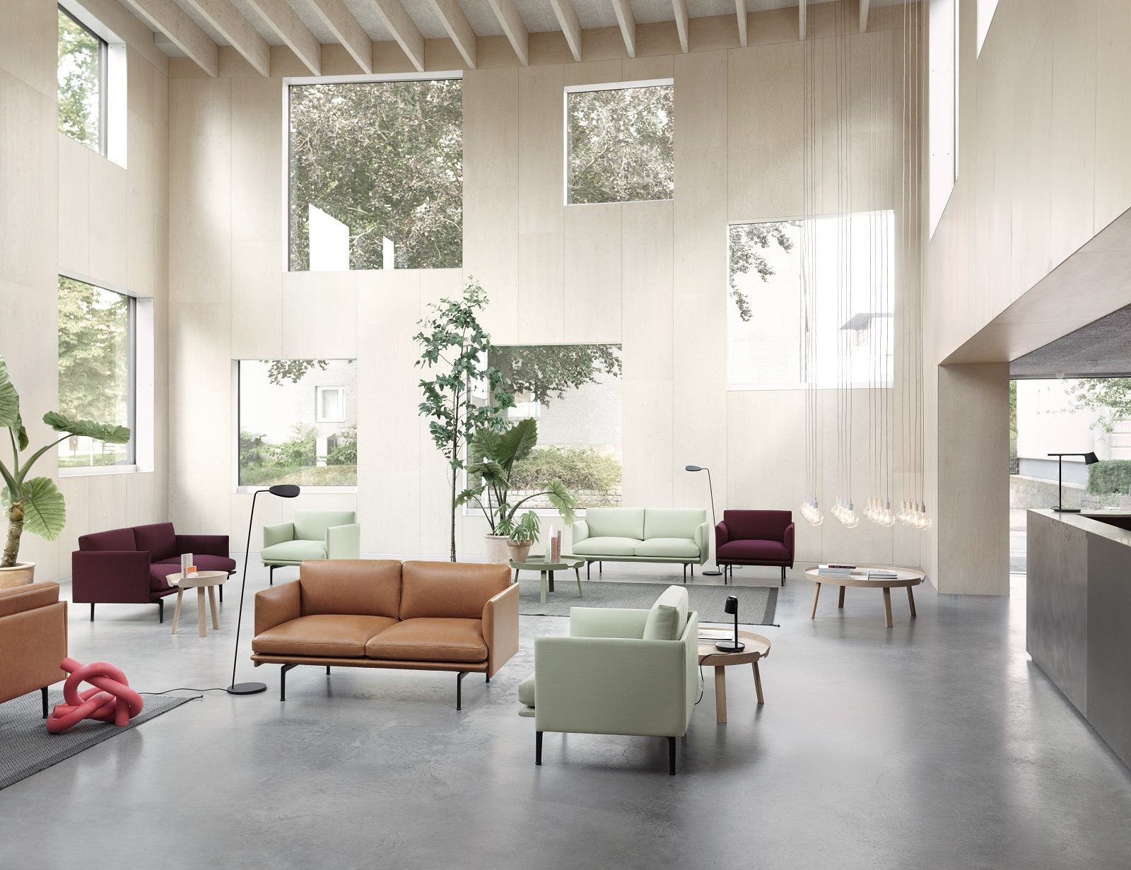 Outline Studio Canapé 170 cm Muuto