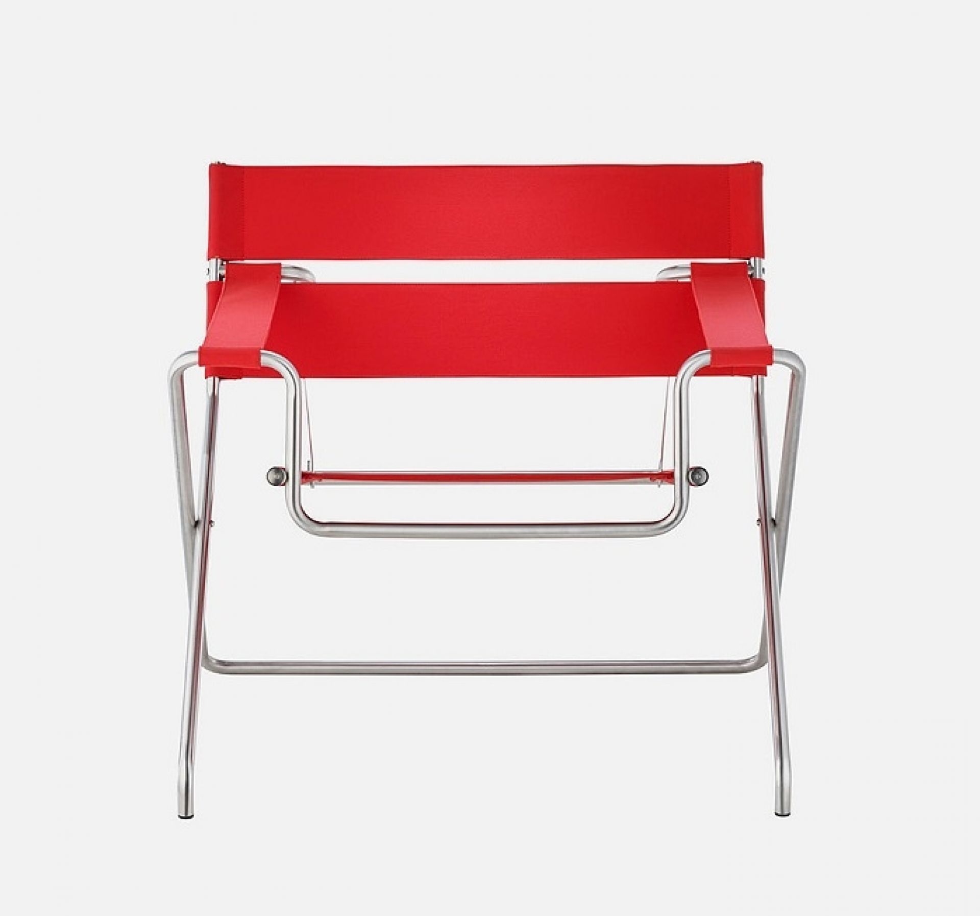 D4 Bauhaus Chaise sité Tecta Rouge