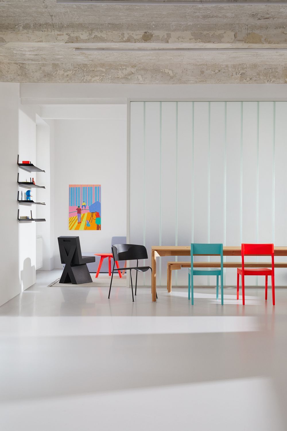 WEDEKIND Chêne de Table Ciré OUT