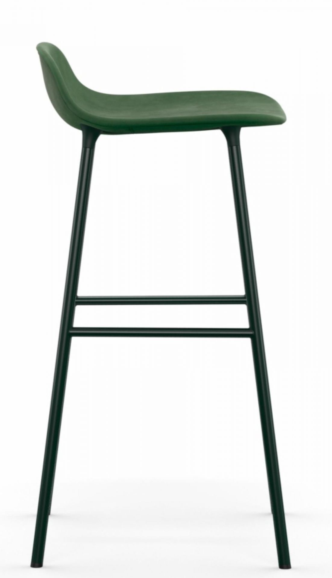 Form Barstool tabouret de bar H 75 cm Acier Rembourré Normann Copenhagen