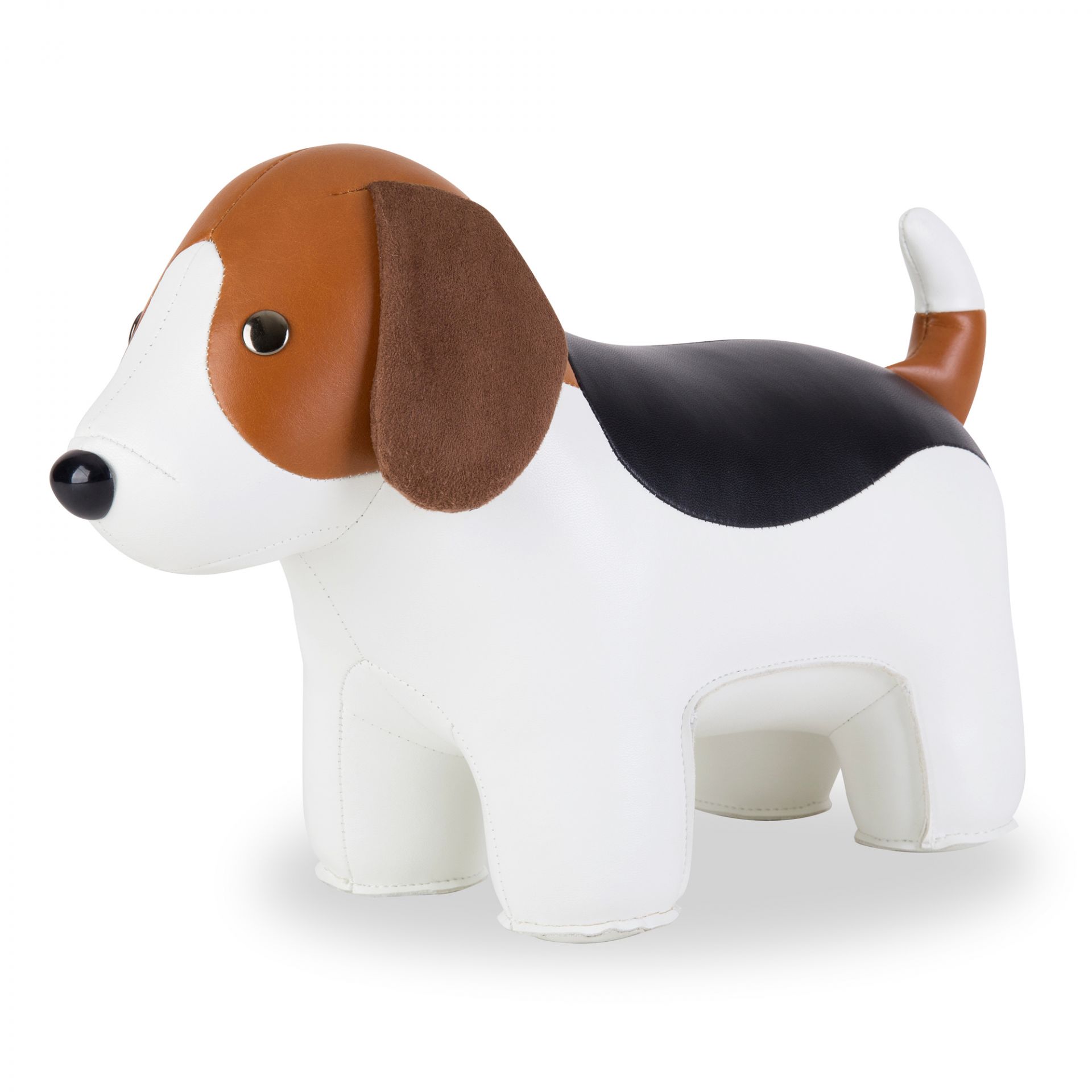 Butoir de porte Classic Beagle Blanc/Tan Züny