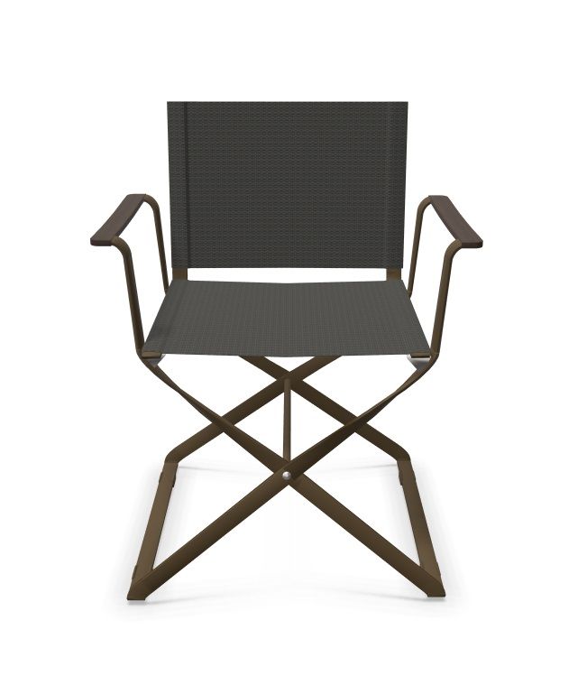 Ciak Outdoor Chaise cinema Brun matt Emu OFFRE SPECIALE