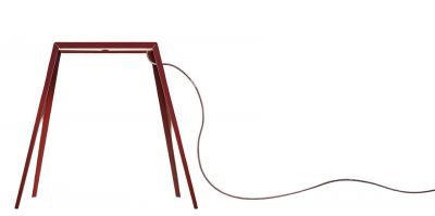 Lampe de table Bridge 2 LED Foscarini - rouge