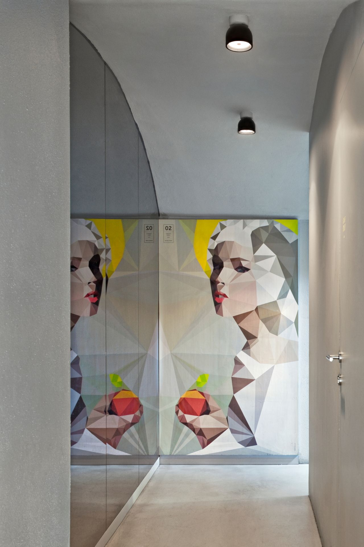 Wan C/W Applique murale et plafonnier Flos