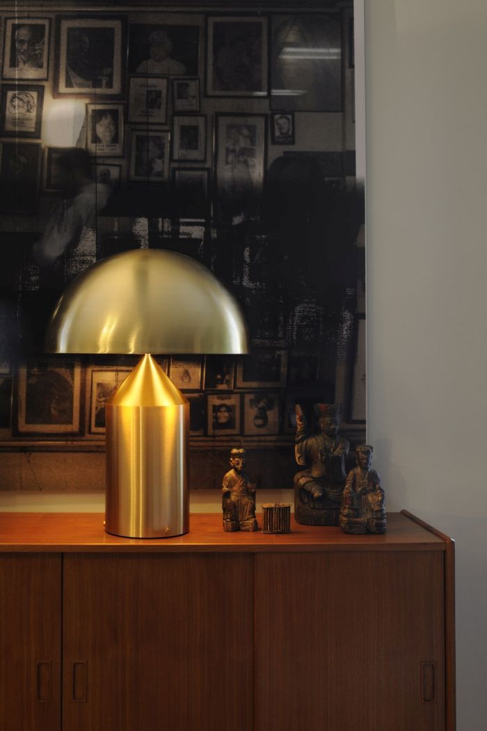 Atollo Lampe de table Or  Oluce