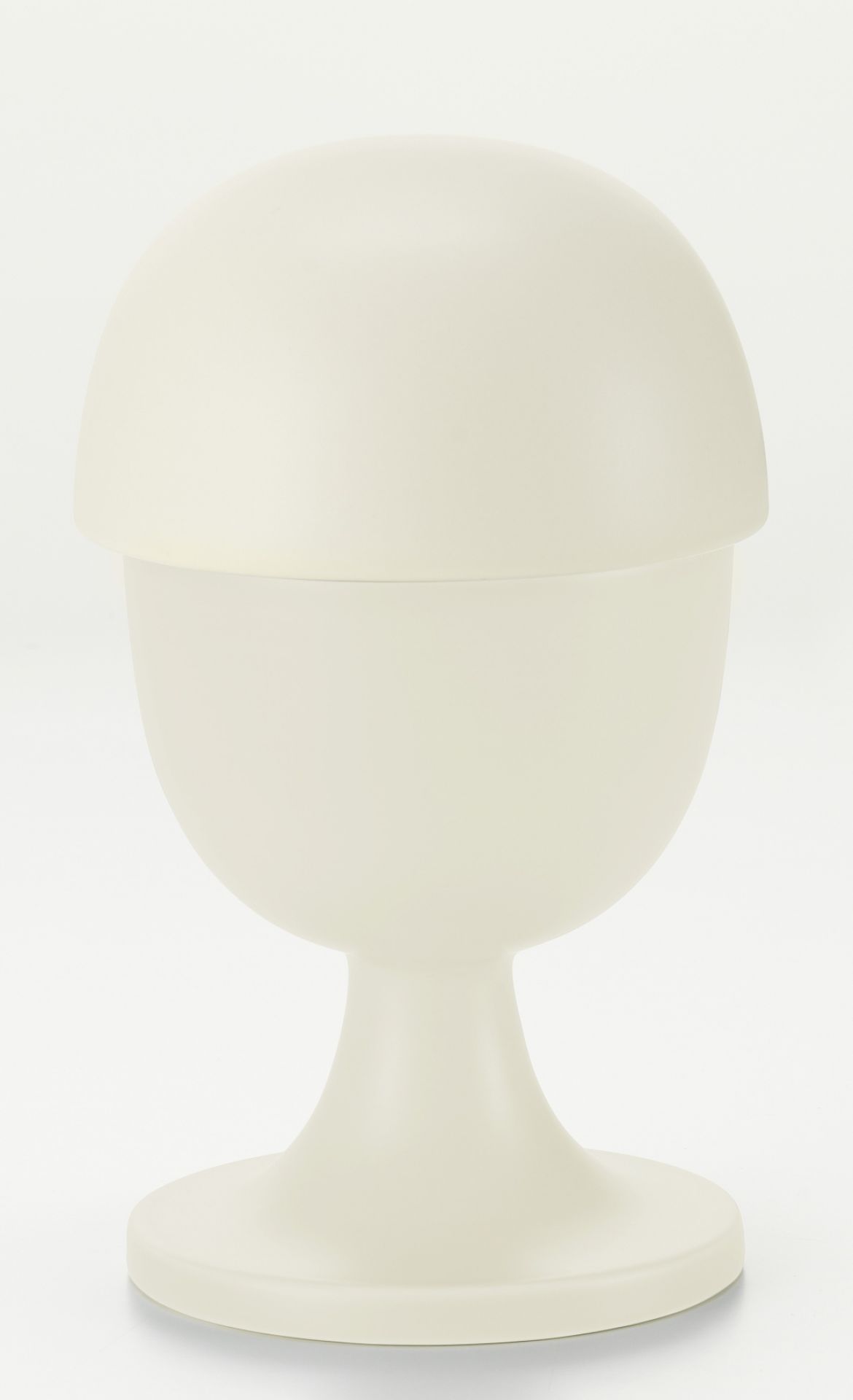 Ceramic Containers NO.3 Vitra Crème Keramikbehälter in Creme-Weiß mit Deckel, ideal als stilvolle Aufbewahrung für Küche und Wohnen.