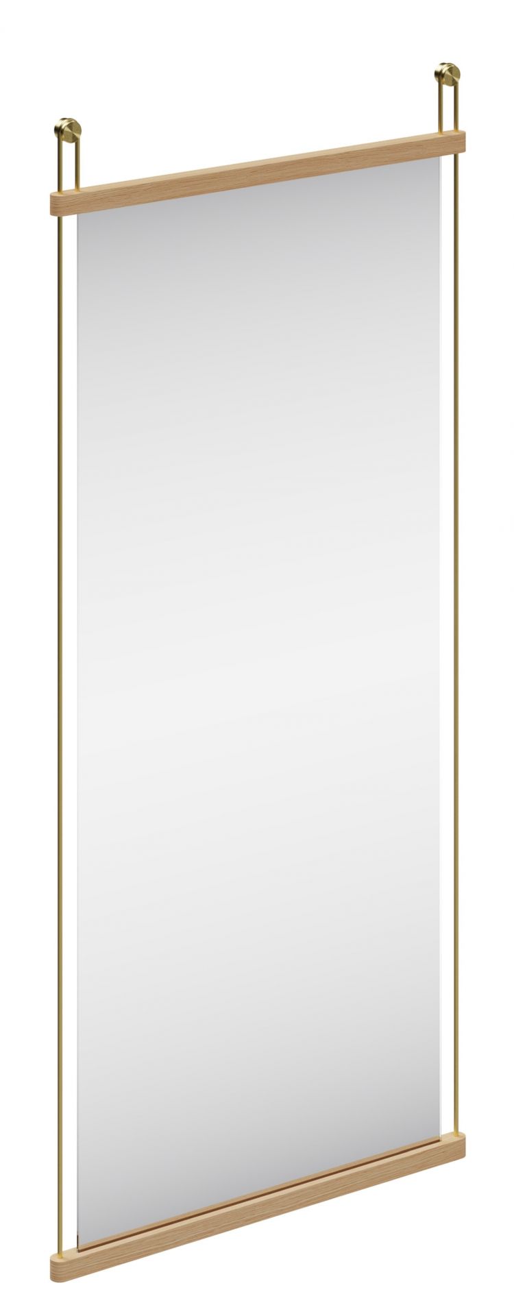 Suspended Mirror Large Miroir Woud 