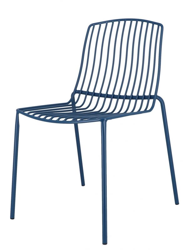 Mori Chaise Outdoor Jan Kurtz Bleu