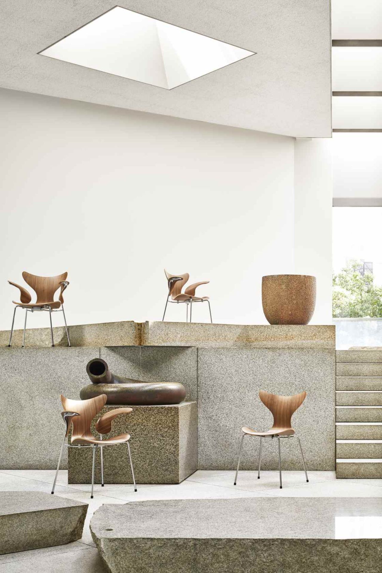 Lily Accoudoir chaise 3208 Fritz Hansen