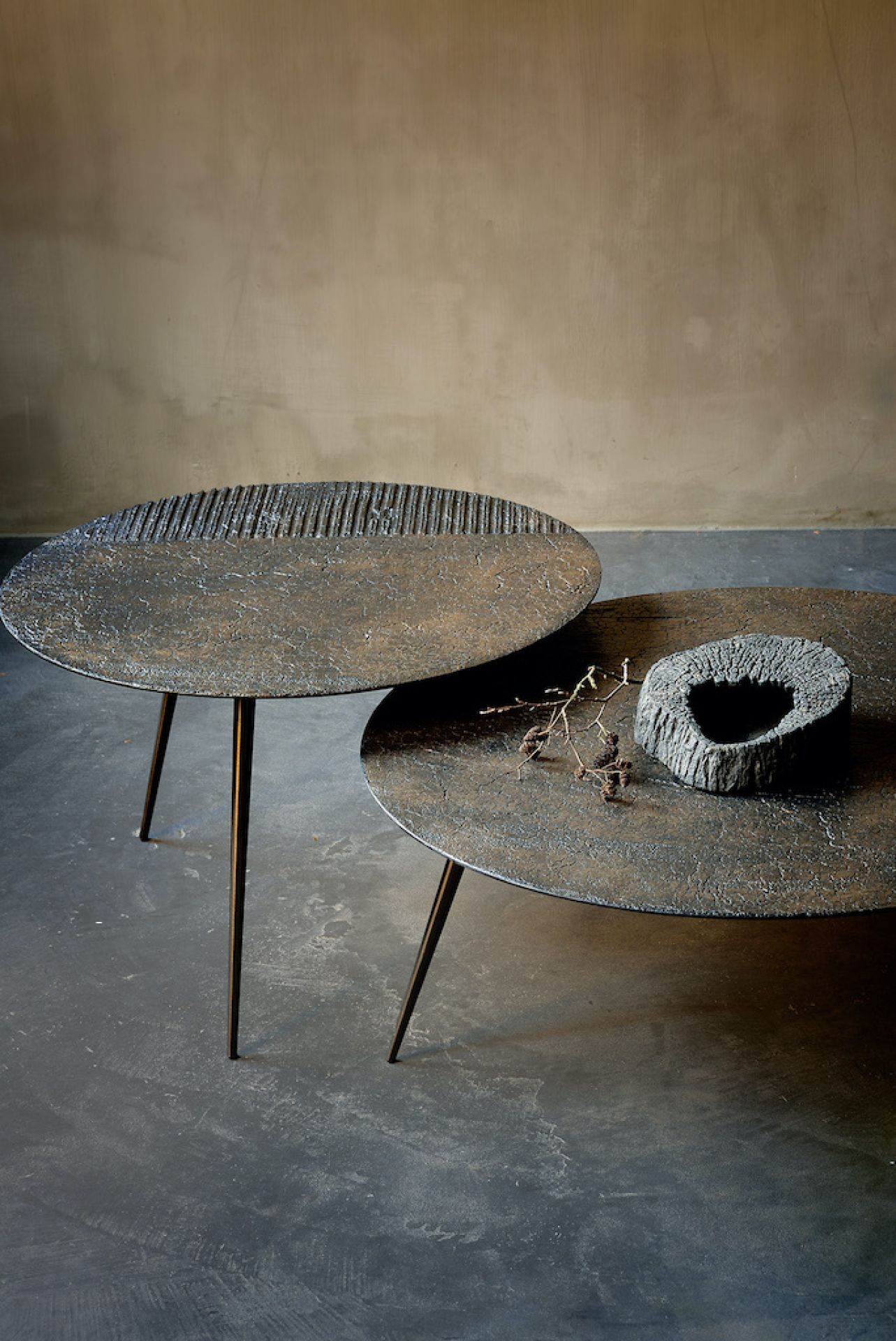 Luna Table Basse Lava Whisky Ethnicraft