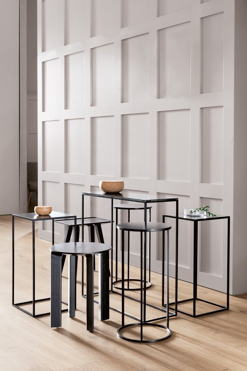 Table console Rack 85 cm de large blanc Schönbuch