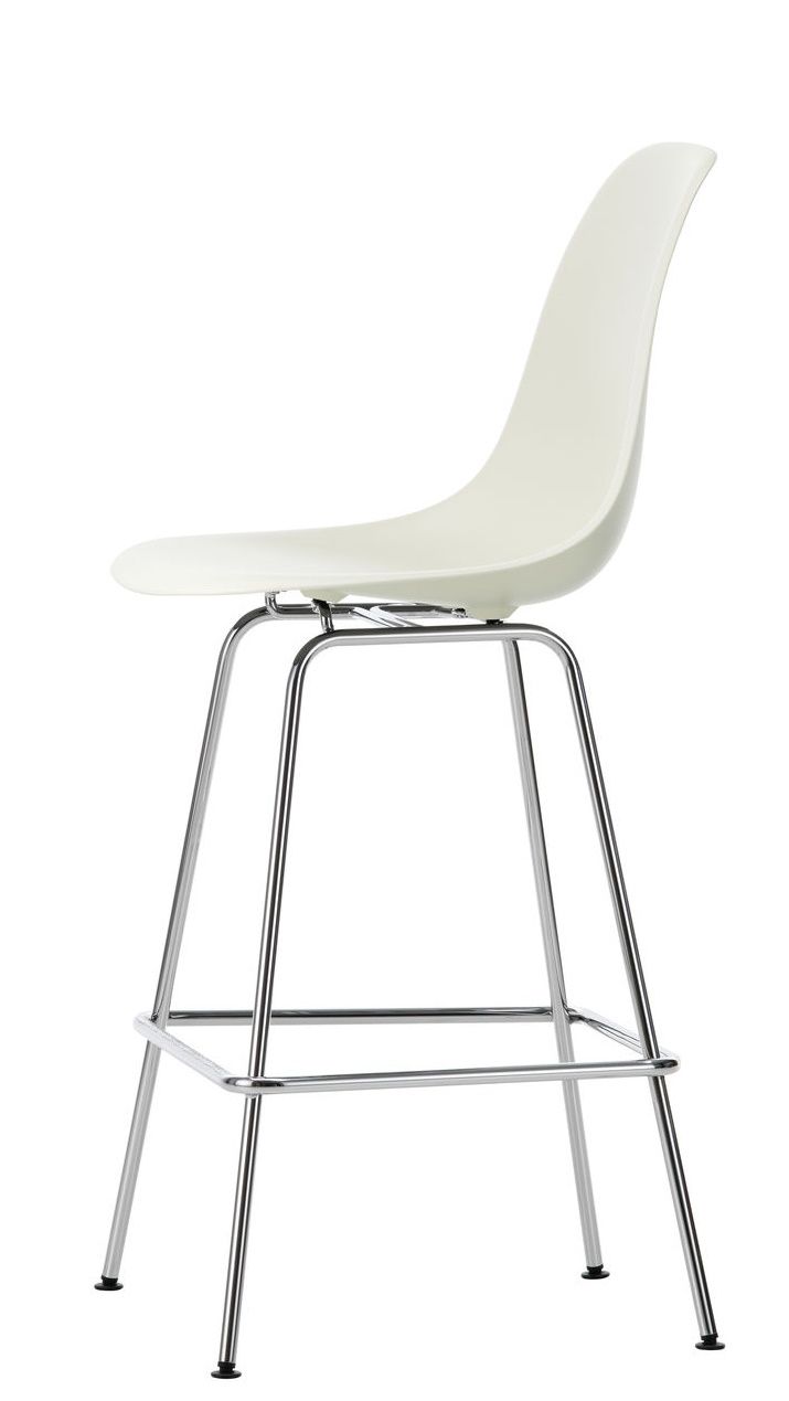 Eames Plastic Bar Stool Tabouret de bar moyen Vitra