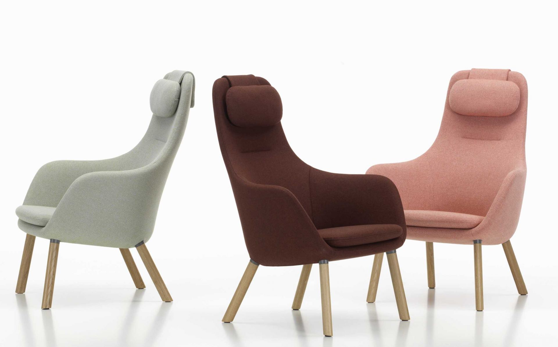 Hal Lounge Chair Fauteuil Coussin d'assise en vrac Vitra   