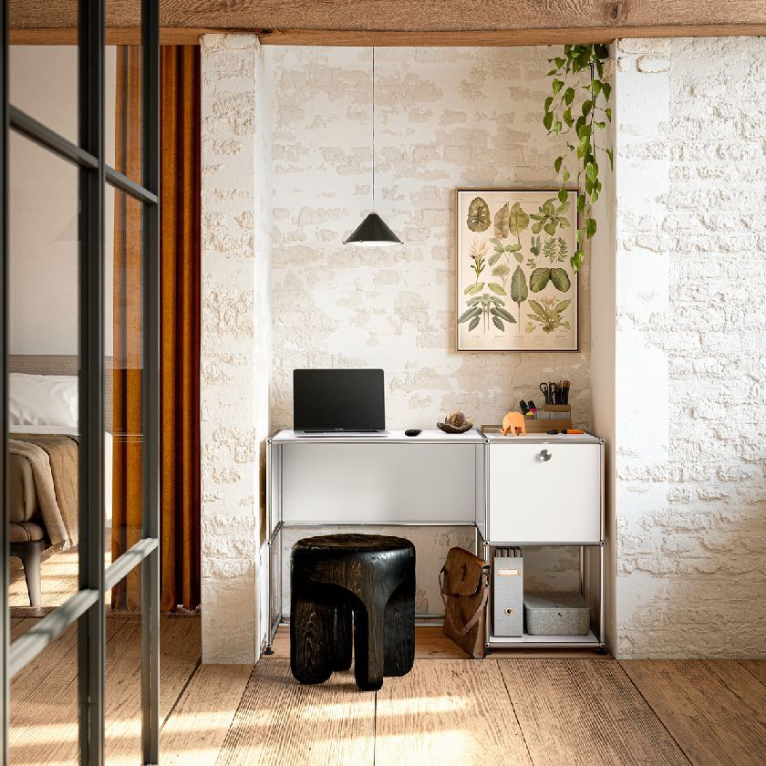 USM haller Bureau B21 blanc pur