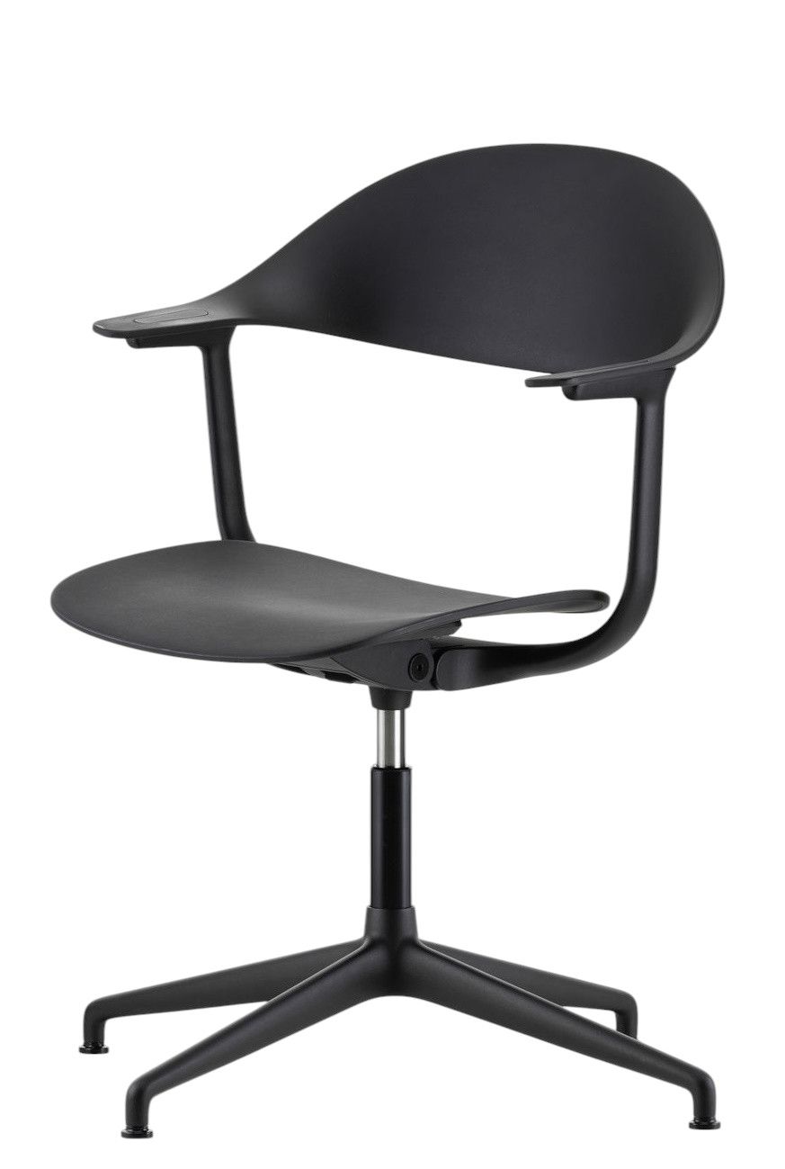Mynt dossier et assise plastique Chaise de bureau Vitra