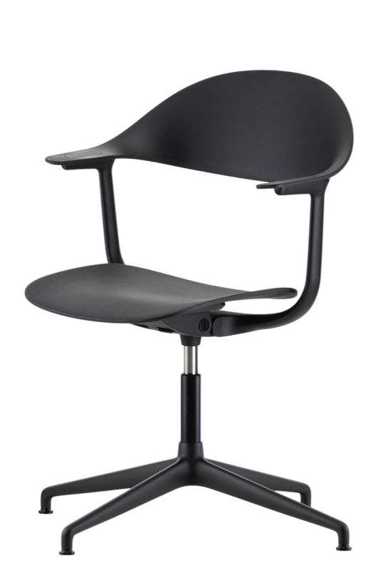 Mynt dossier et assise plastique Chaise de bureau Vitra