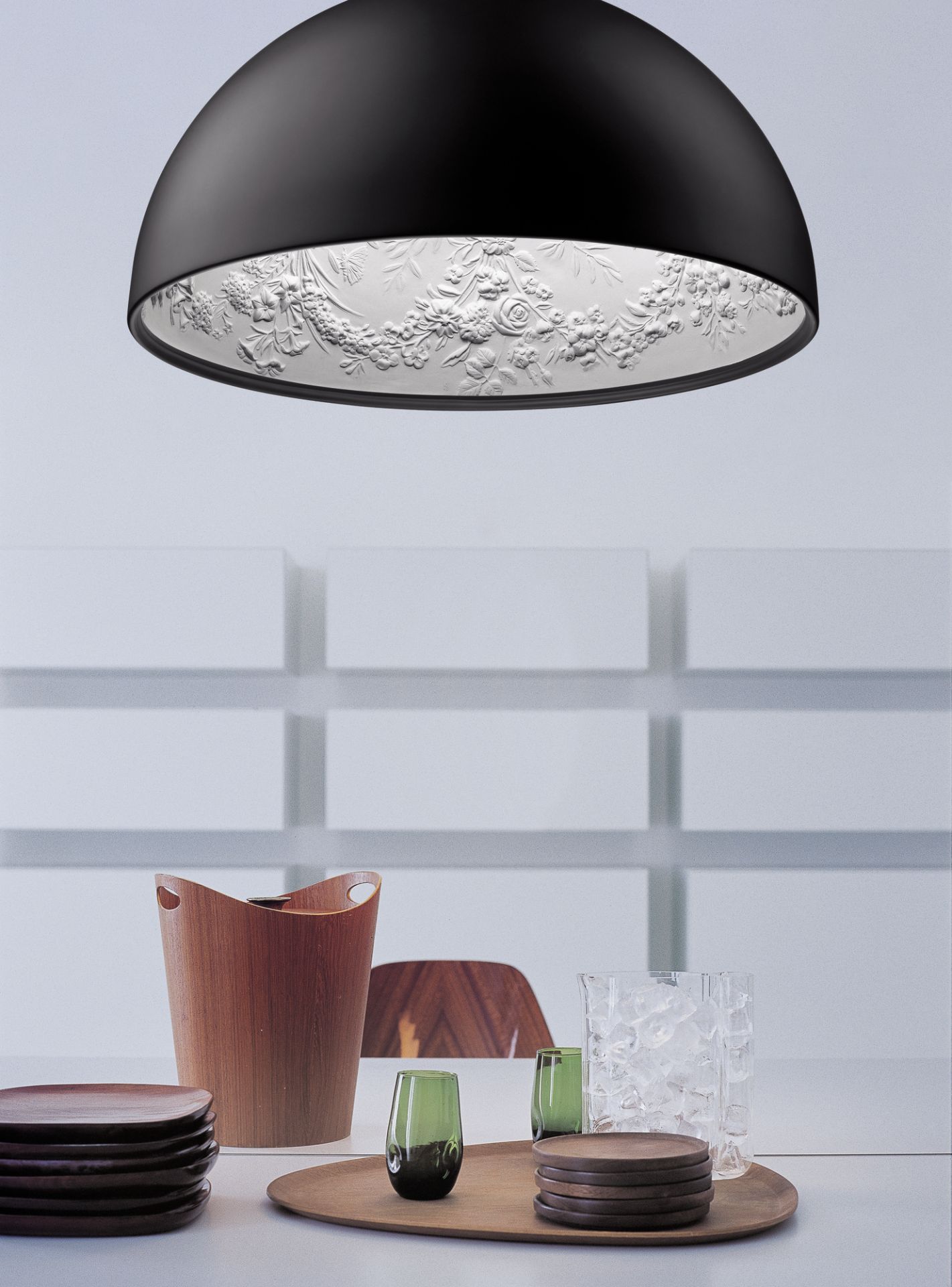 Skygarden 1 Lampe de suspendue Flos Feuille morte