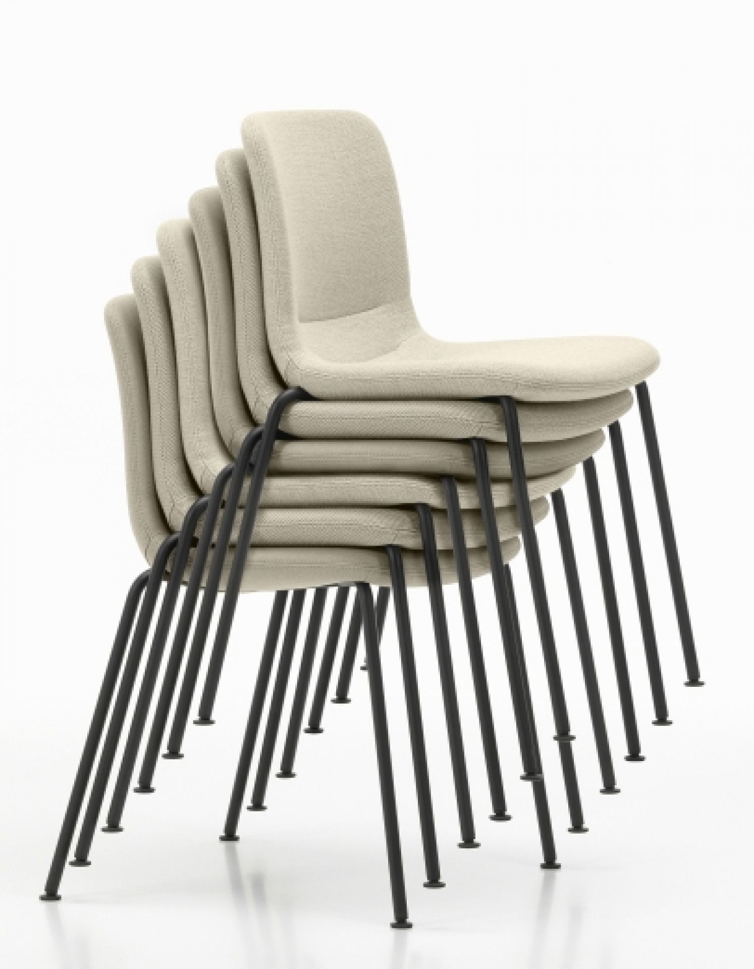 Hal Soft Tube Chaise Empilable Vitra 