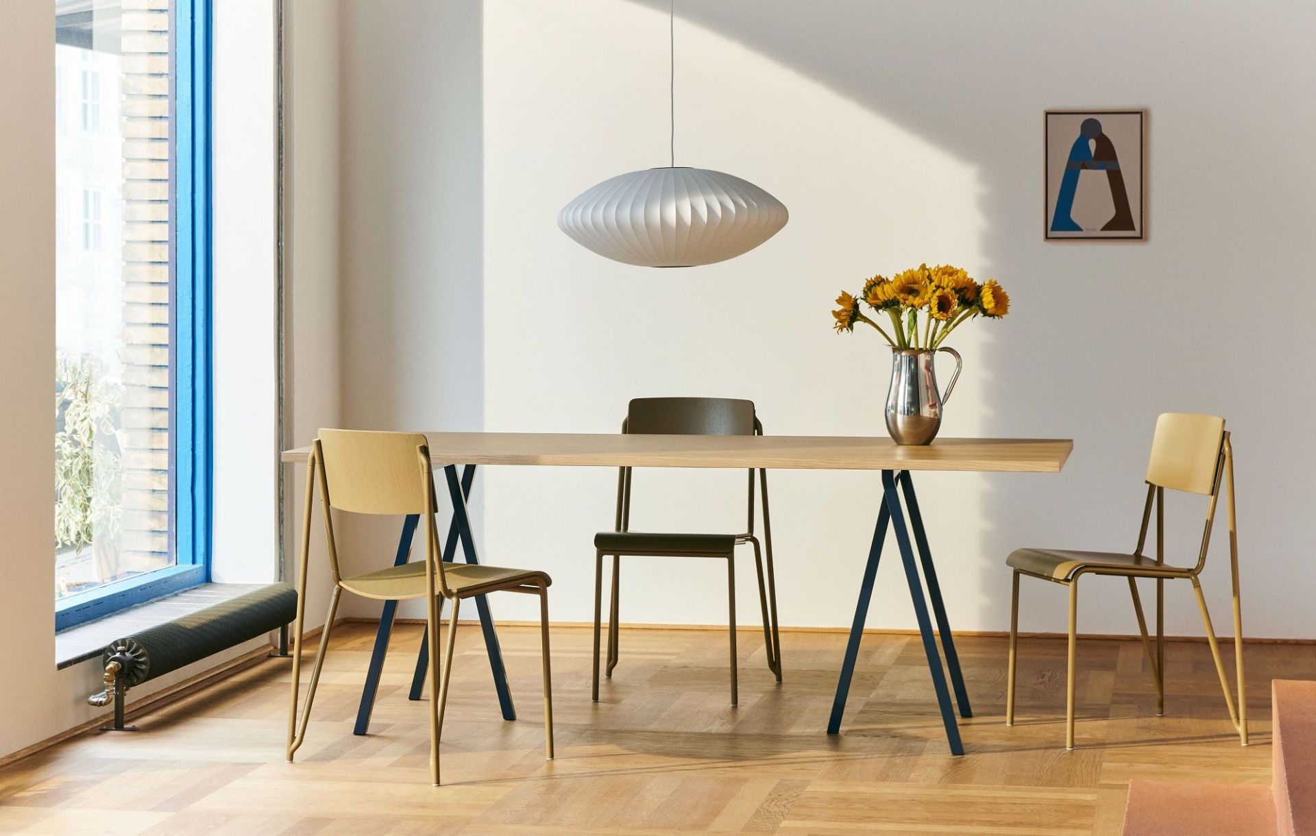 Loop Stand Table Inclusive Support Table / Table de salle à manger 180 Hay 