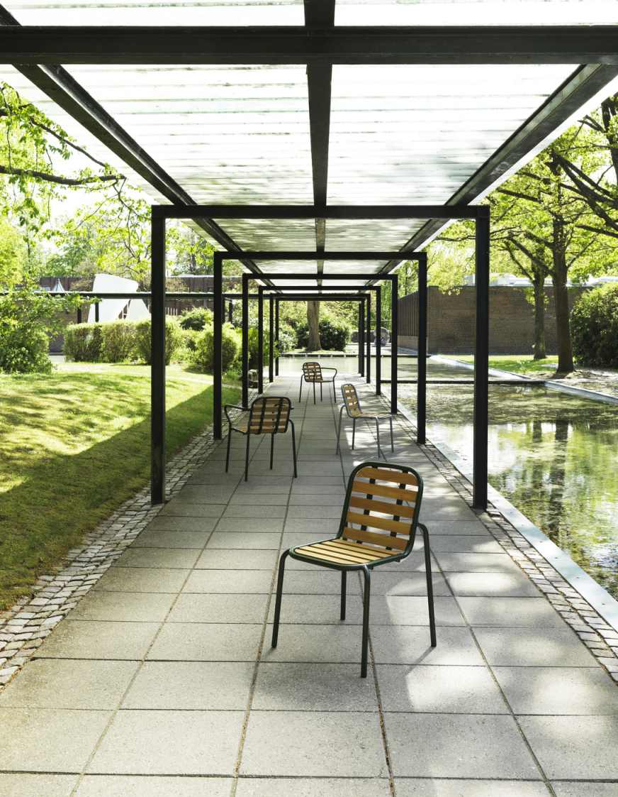 Vig Chair Wood Chaise d'extérieur Normann Copenhagen  