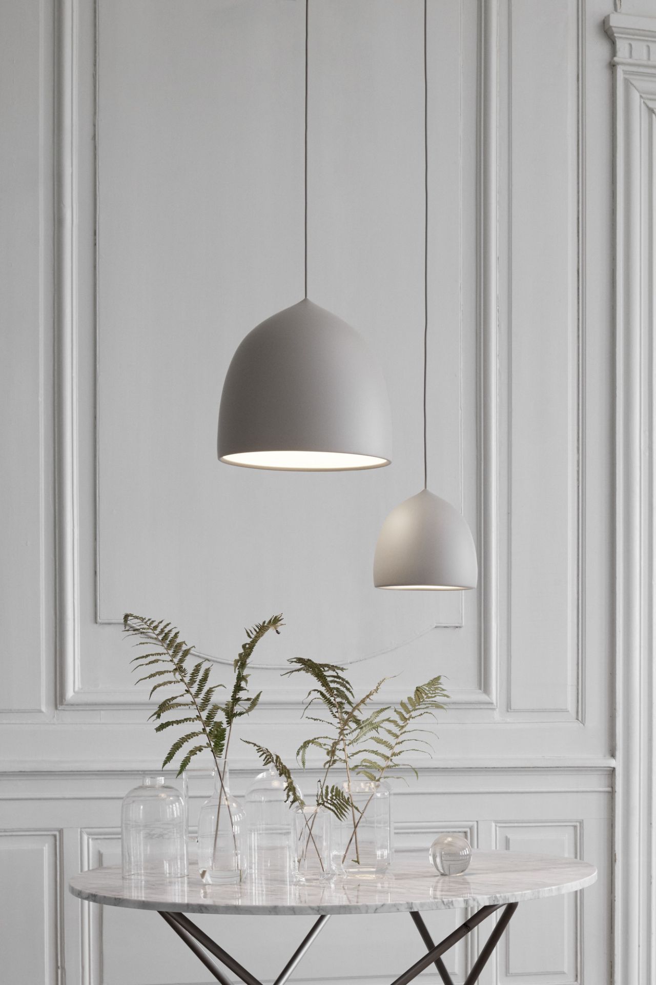 Suspence P1 Lampe à Suspension Fritz Hansen Blanc