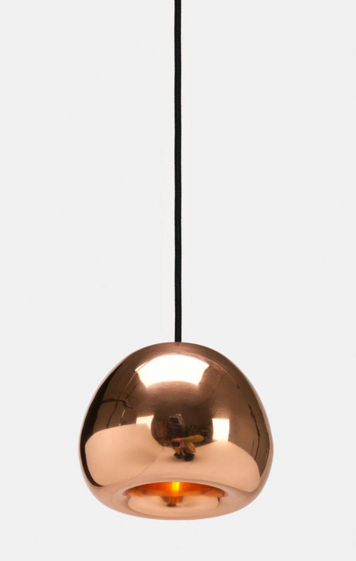 Void Mini lampe LED à suspendre cuivre Tom Dixon