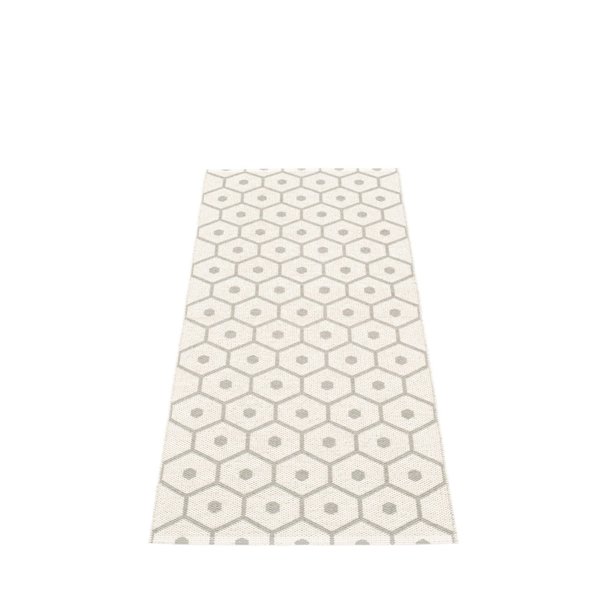 Honey Plastique Tapis 70x160 cm Pappelina Gris Chaud-Vanille