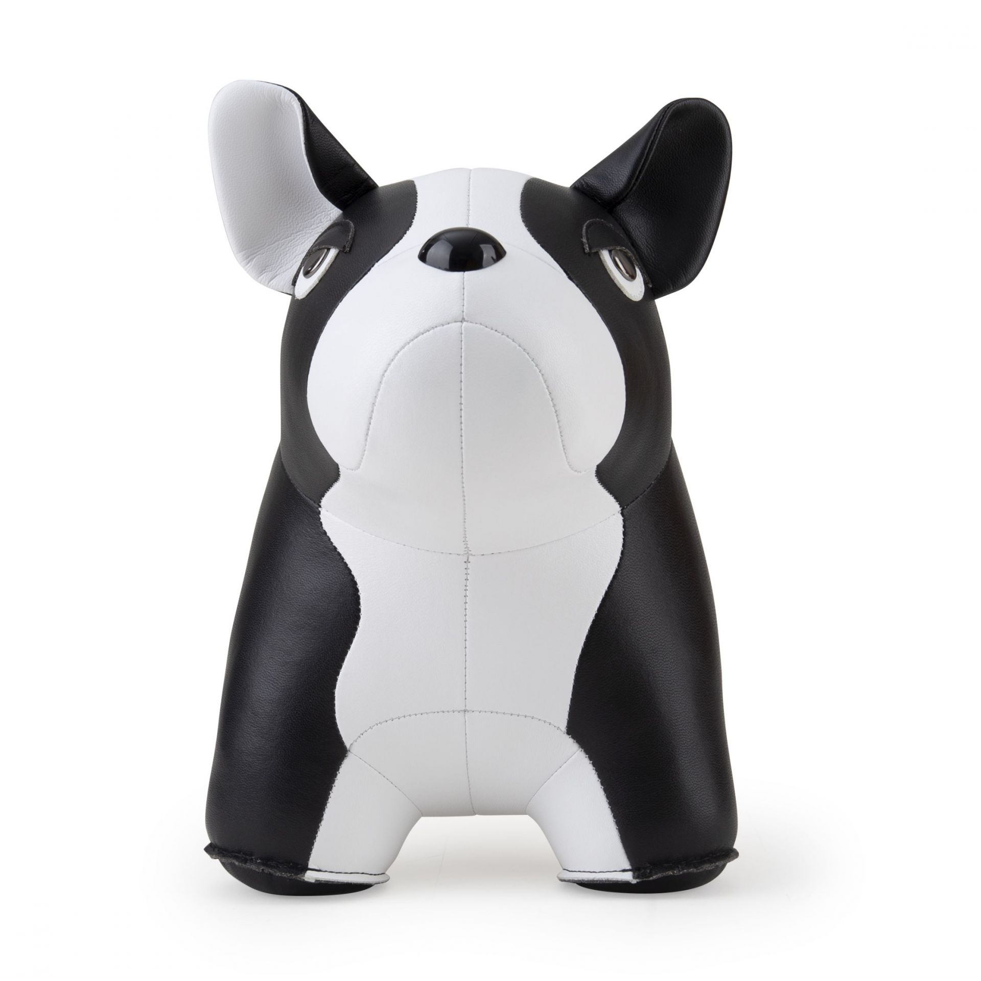 Butoir de porte Bouledogue français II noir/blanc Züny
