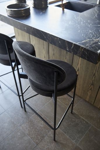 Series 430 Bar Stool Tabouret de bar 75 cm NOIR / REMIX 123 Verpan OFFRE SPECIALE