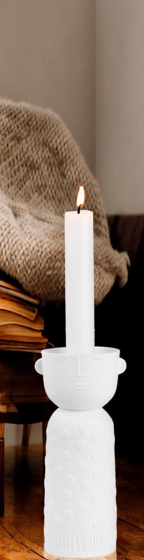 Couches de porcelaine Forme lumineuse Luna Bougeoir Räder OFFRE SPECIALE