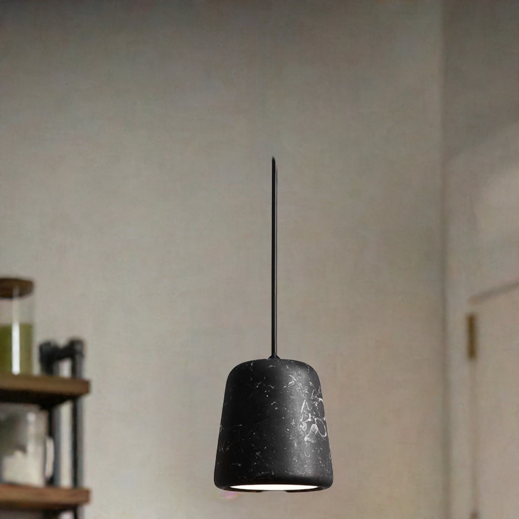 Material Pendant lampe de suspendue Marbre Noir New Works EINZELSTÜCK