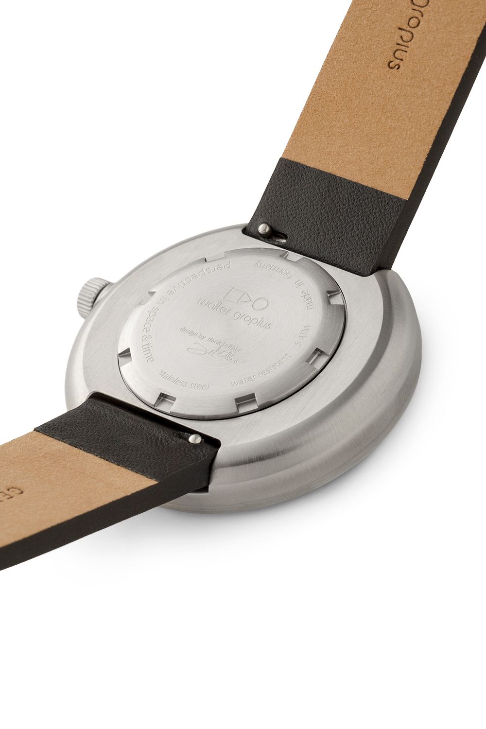 J. Albers montre avec bracelet en cuir Walter Gropius OFFRE SPECIALE