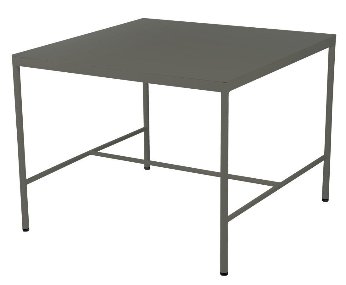 Rivage Table mi-haute Extérieur L 85 x P 85 x H 60 cm Fermob
