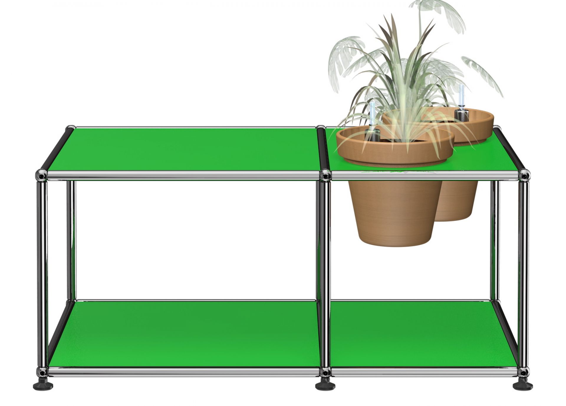 Mondes des plantes Table d'appoint USM Haller Vert