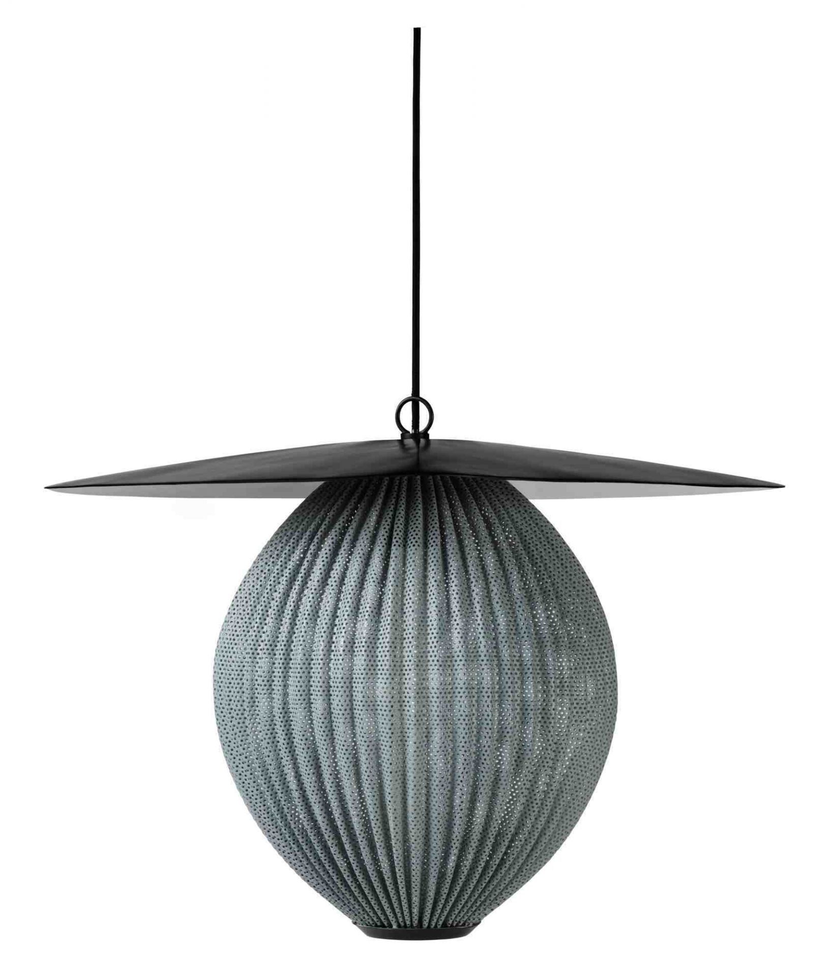 Luminaire à suspension Satellite Pendant Lamp L gris pierre Gubi