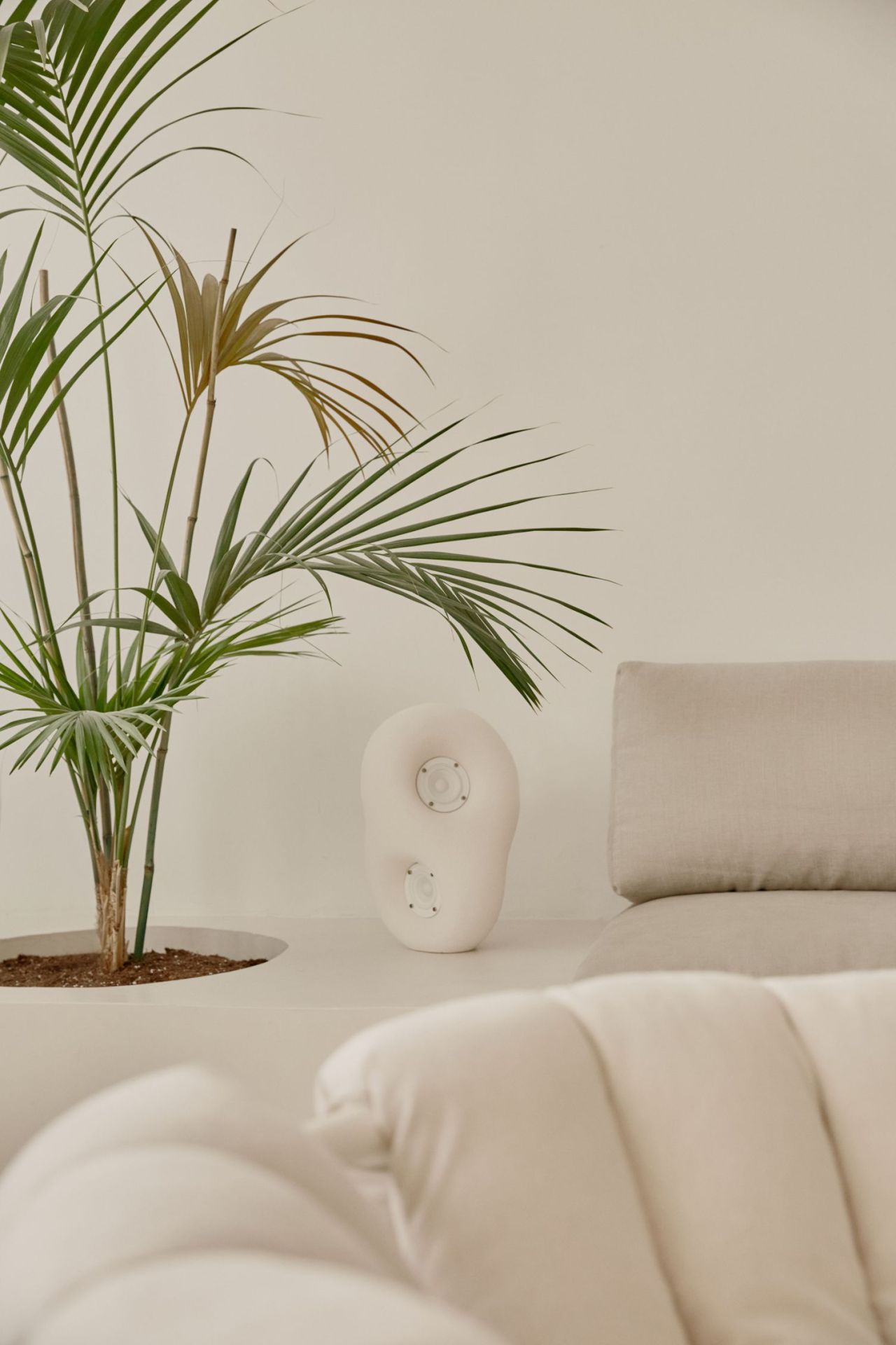 Sculpture acoustique Haut-parleur Transparent