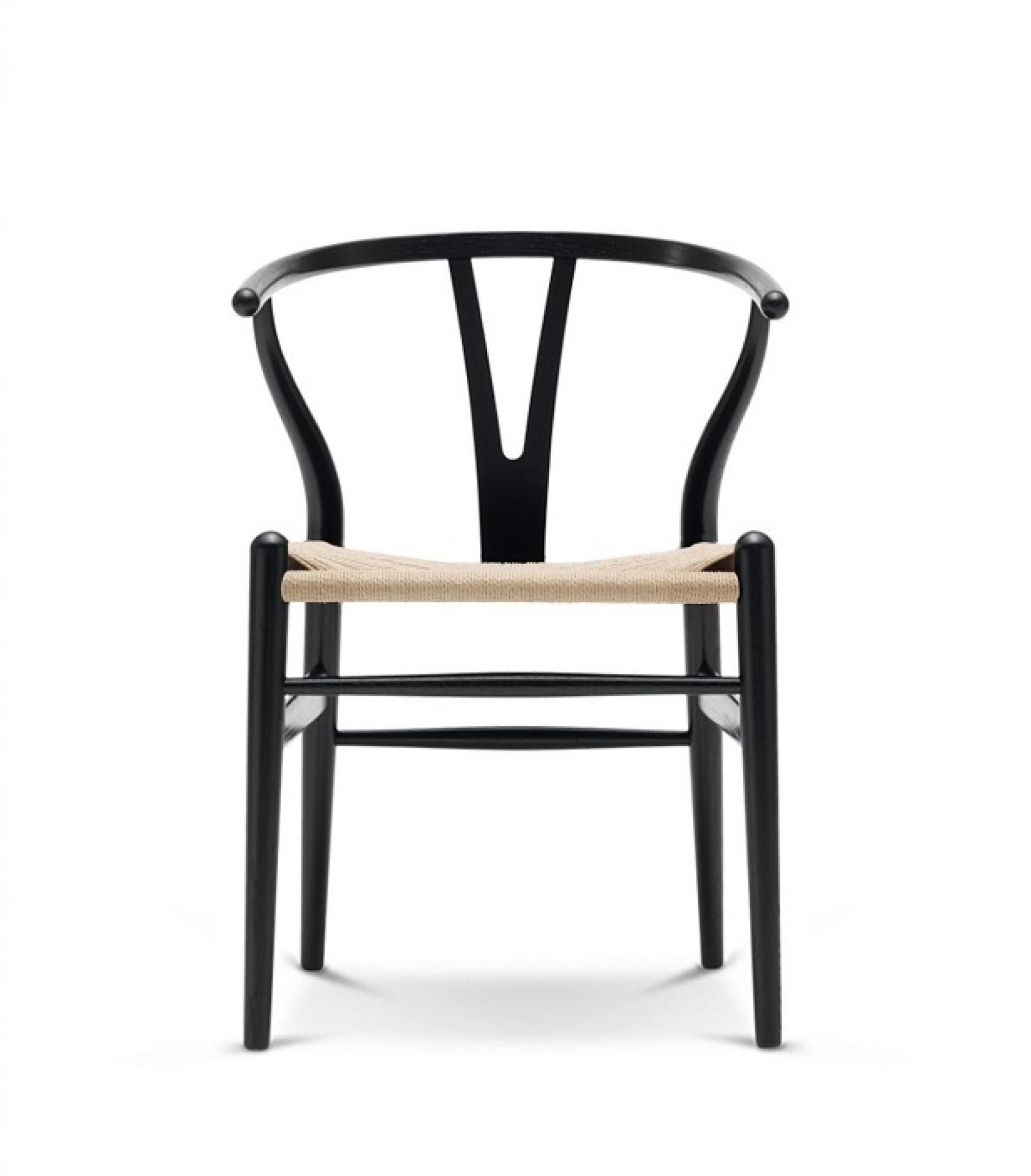CH24 Wishbone Chair / Y-Chair chaise Chêne noir Carl Hansen &amp; Søn