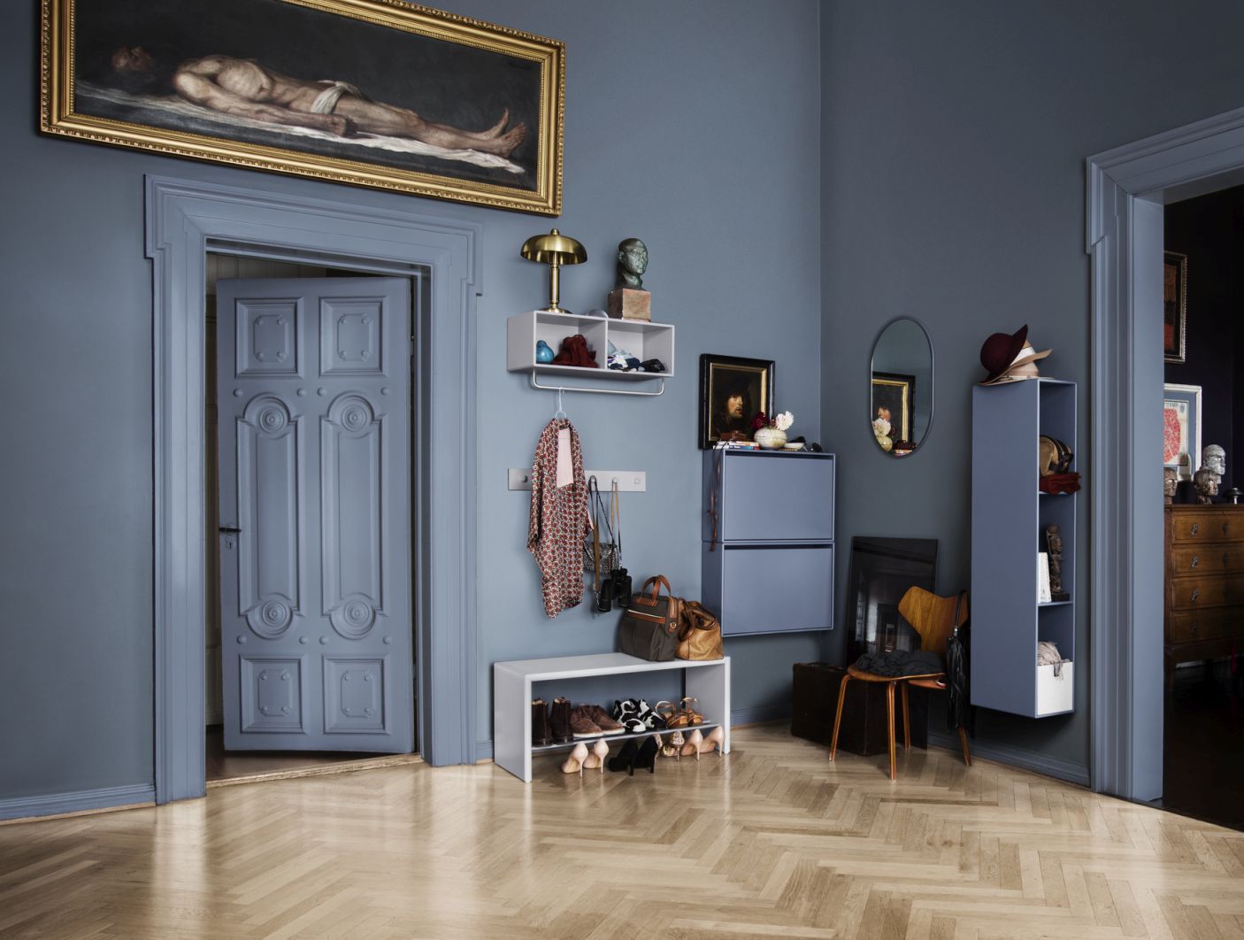 Hide Armoire à chaussures Oat Montana QUICK SHIP