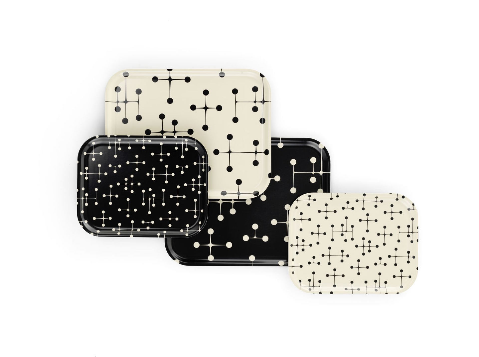 Classic Tray Medium Plateau Vitra Dot reverse dark