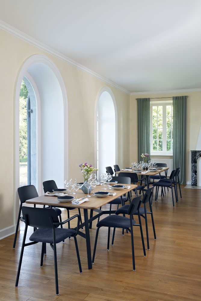 SO'O / SO O Table de salle à manger en chêne 180 × 90 cm Intérieur Fermob