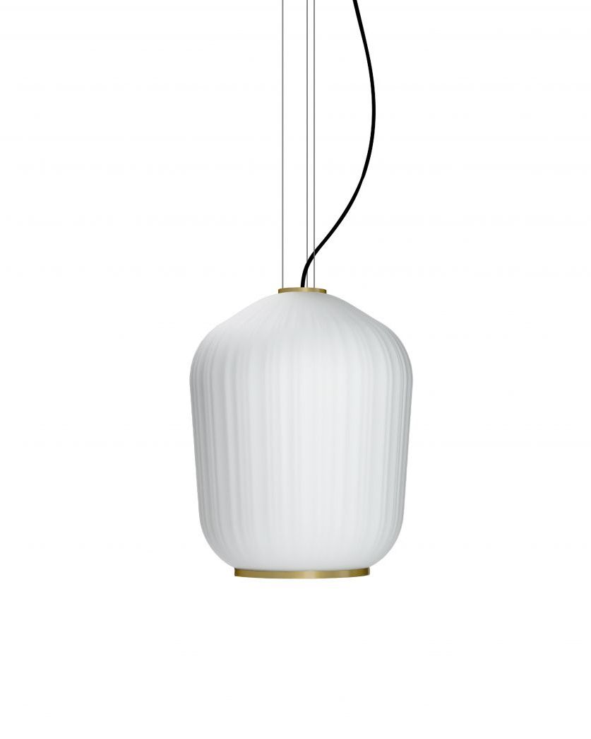Plissée Lampe suspendue Laiton ClassiCon