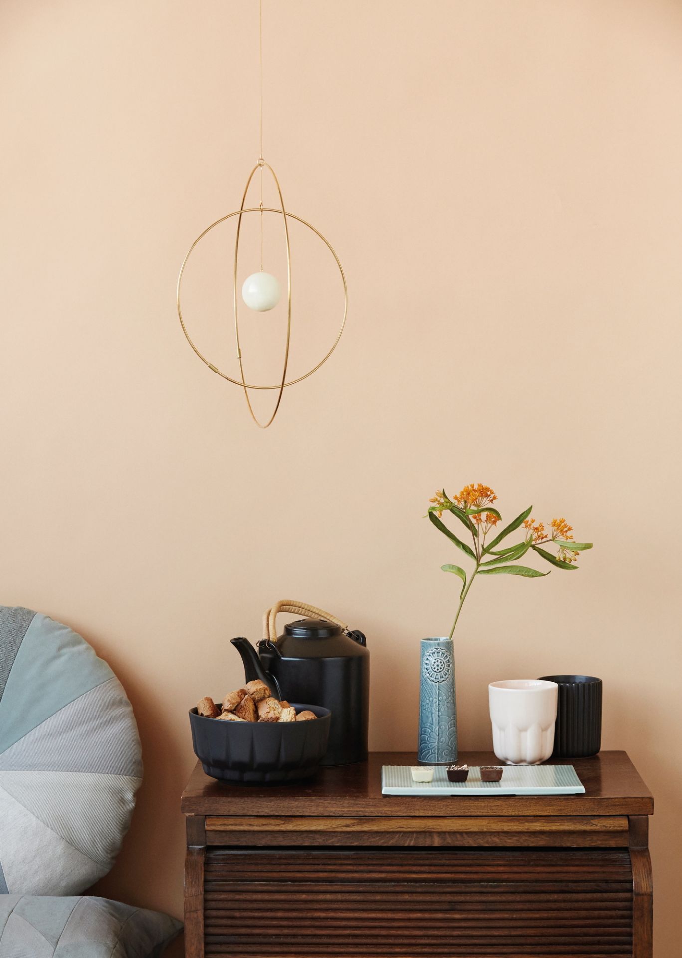 Pipanella Flower dark vase petit Dottir OFFRE SPECIALE