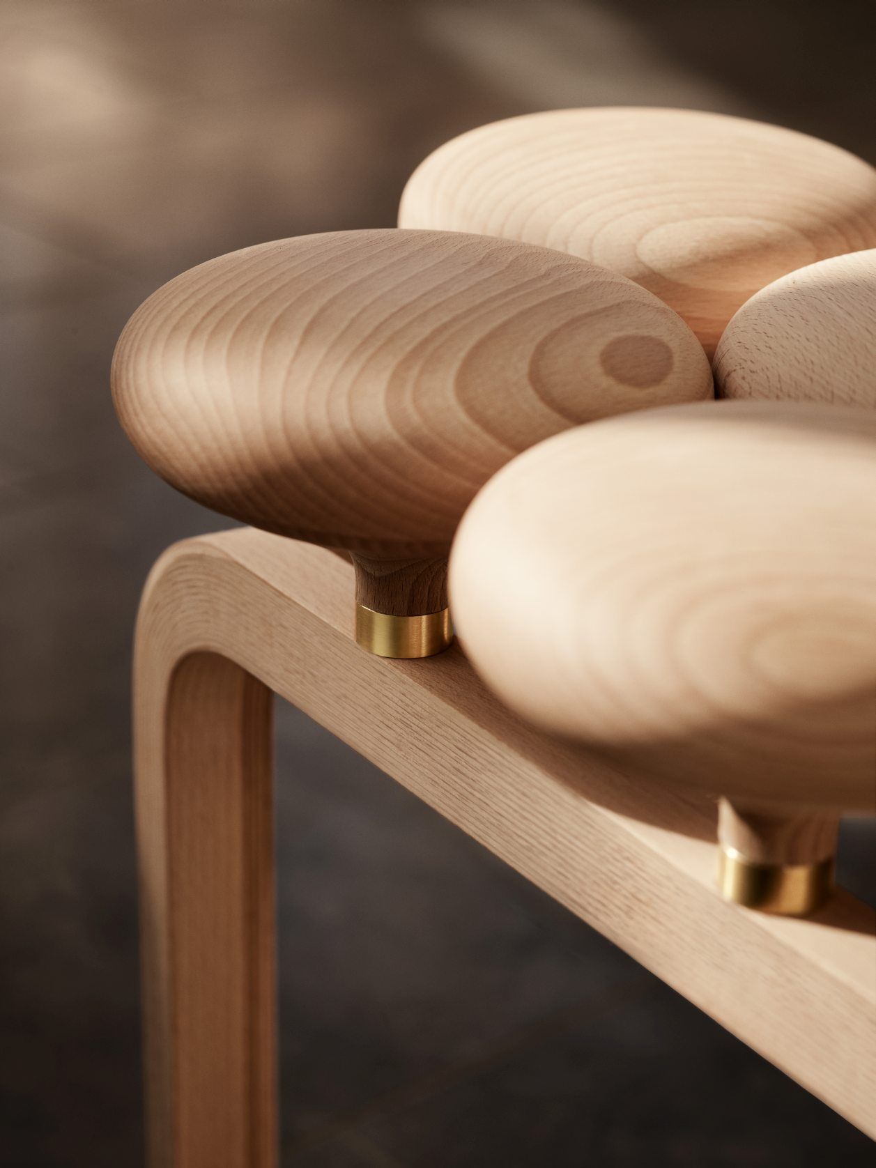 Tabouret Utzon Stool Fritz Hansen