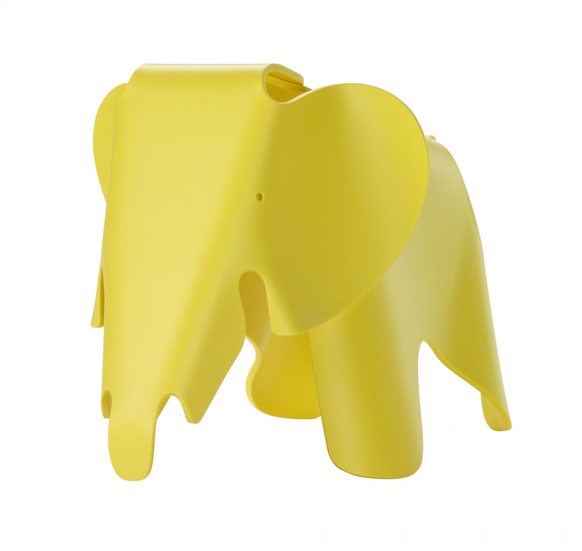 Eames Elephant Tabouret fleur de beurre Vitra